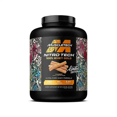 پروتئین وی نیتروتک گلد ماسل تک (nitro tech gold whey)