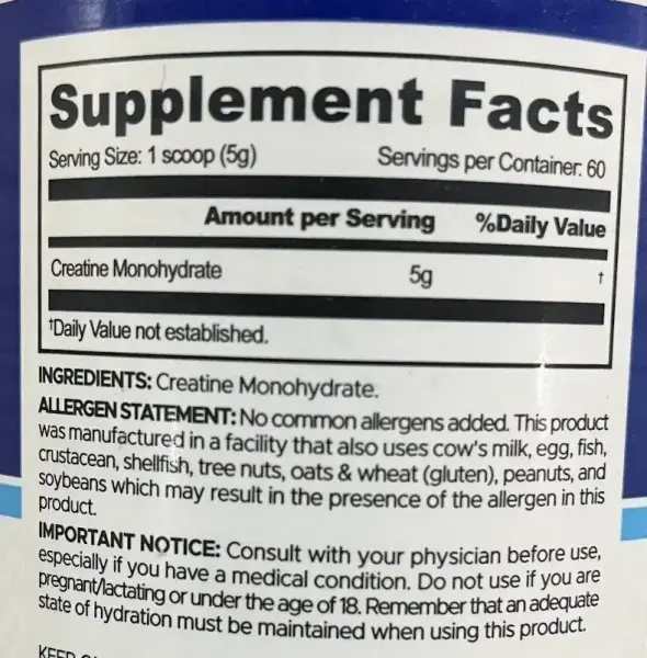 USN Creatine Monohydrate