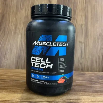 بسته‌بندی کراتین سل تک ماسل تک – مکمل بدنسازی حاوی کراتین مونوهیدرات و HCL