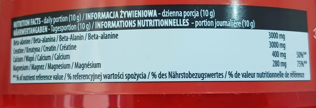 کراتین بتا آلانین اکتیولب (Activlab Creatine + Beta-Alanine)